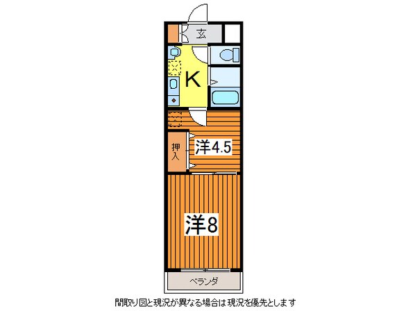 山形駅 バス20分  北部市民プール前下車：停歩10分 3階の物件間取画像